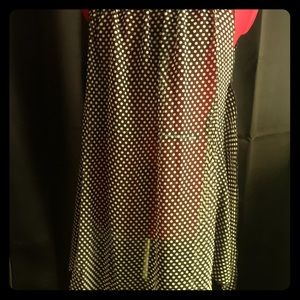 Sheer Black and white top